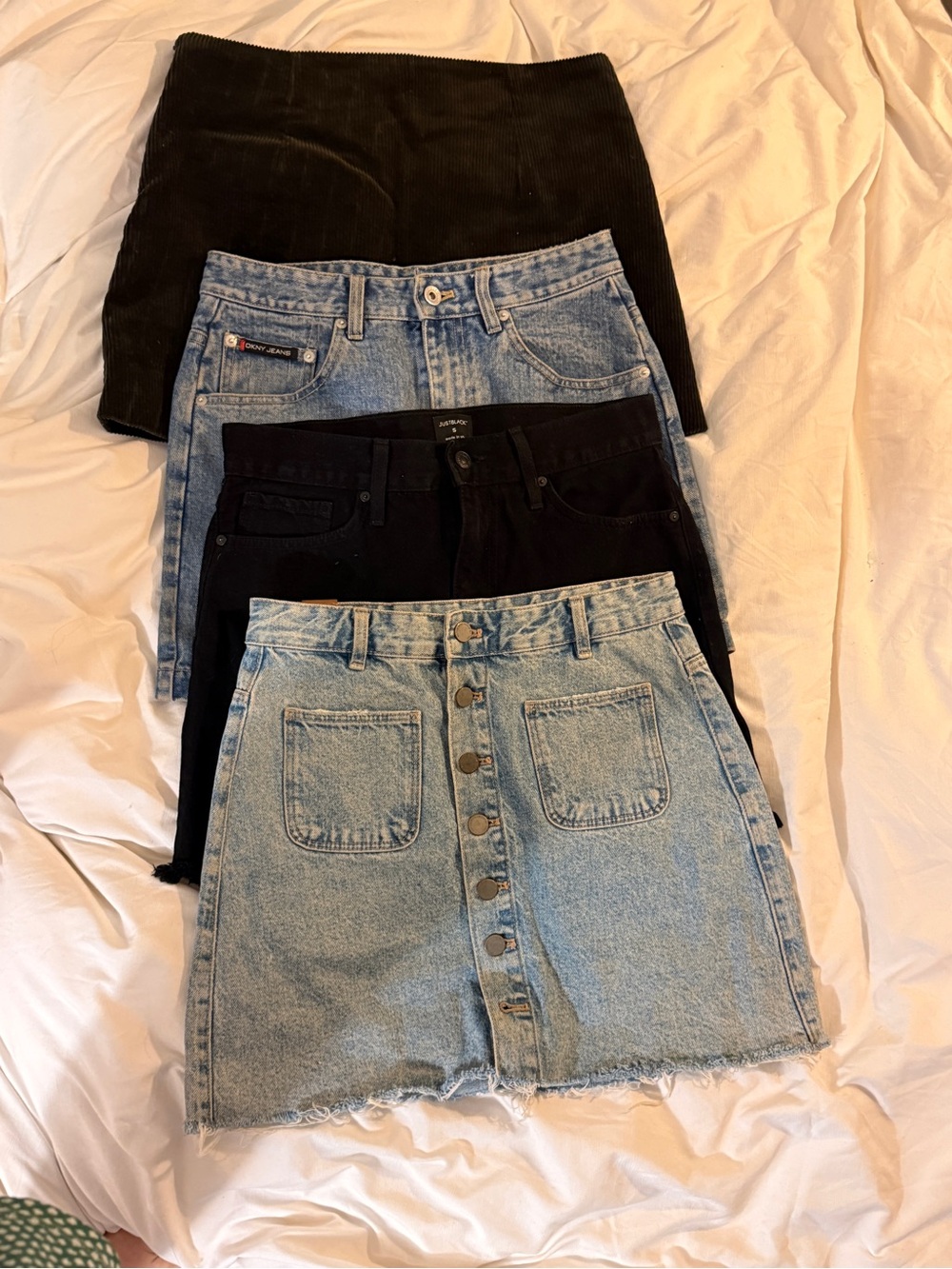 Denim Skirts